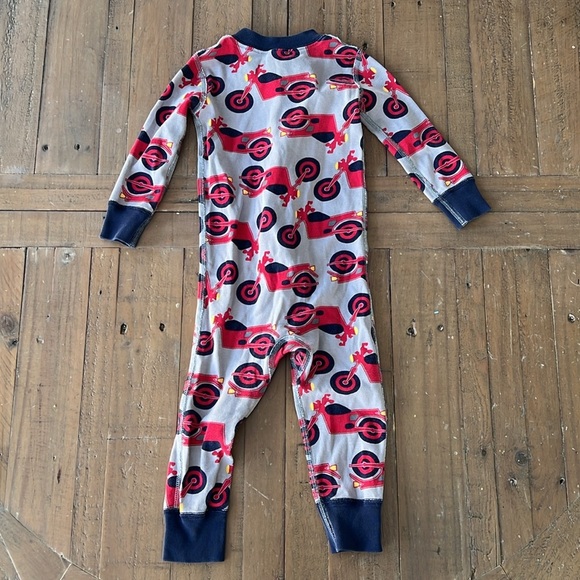 Hanna andersson Motorcycle Print footless Pajamas - Picture 4 of 4